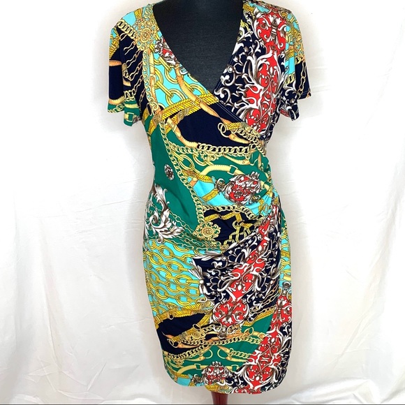 dress barn wrap dress